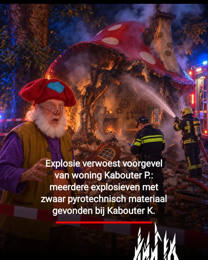 De explosie past in een reeks vergeldingsacties binnen het dakdekkersmilieu; Kabouter P. zou eerder een lucrat…